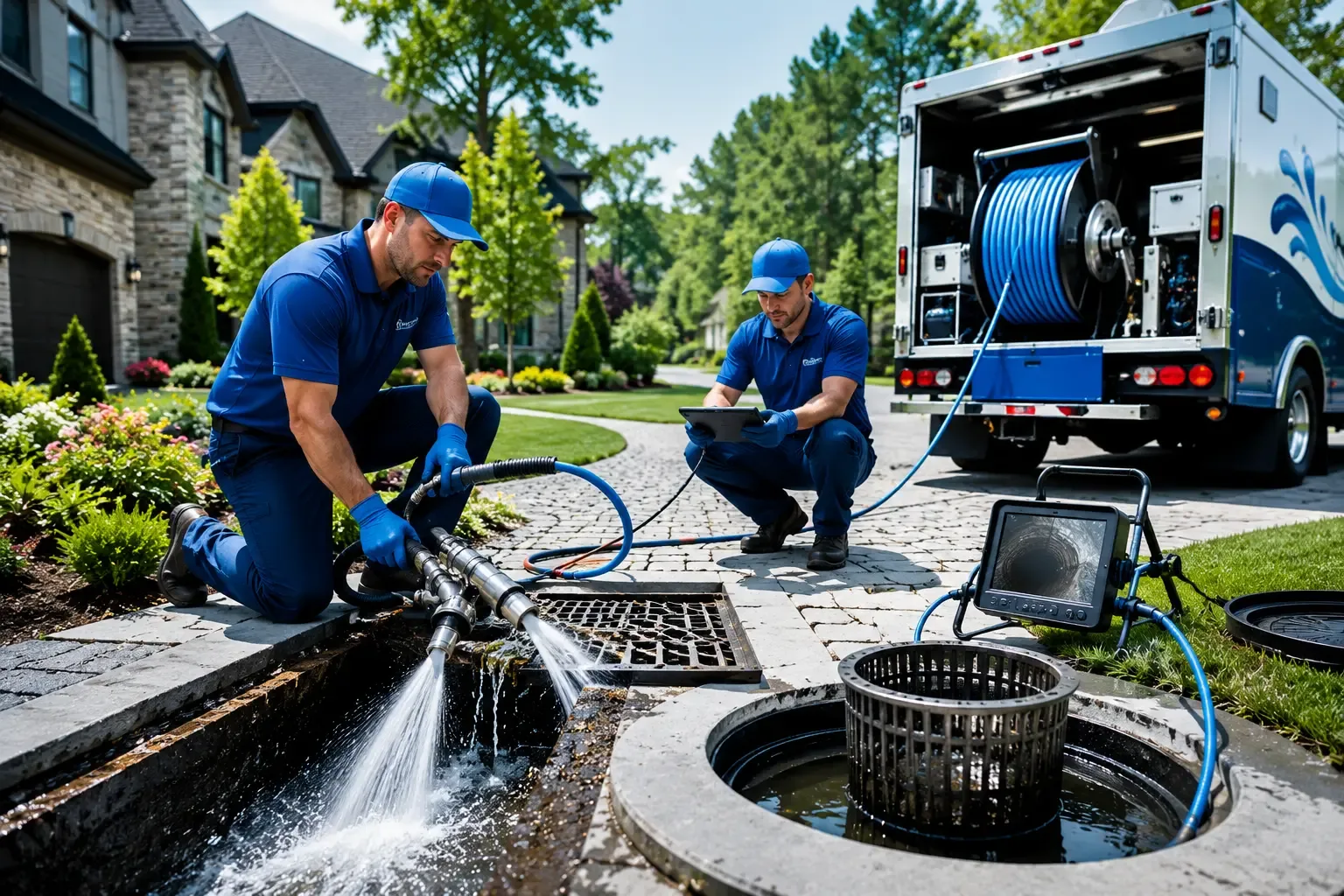 Local outdoor drain cleaning professionals in Granville, IA